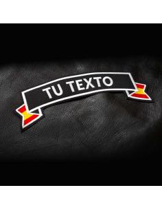 26 CM TOP CUSTOMISABLE PATCH WITH FLAGS OF SPAIN 2