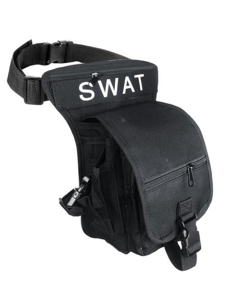 SACO DE PERNA MILITAR PRETO
