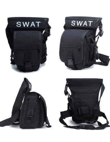 SACO DE PERNA MILITAR PRETO
