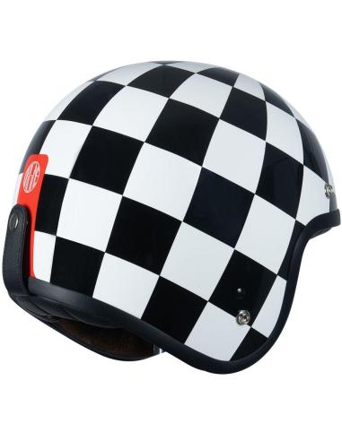 CAPACETE JET ORIGINE PRIMO SPEED BRANCO BRILHANTE ECE 22.06