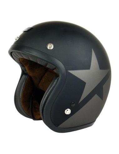 CASQUE JET VINTAGE ORIGINE PRIMO STAR TITANIUM (ECE 22.06)