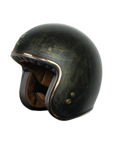 Comprar Casco Jet Vintage Origine Primo Scacco Bronce Ece 22.06 a precio de oferta
