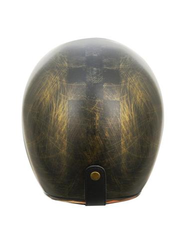 CASQUE JET VINTAGE ORIGINE PRIMO SCACCO BRONZE (ECE 22.06)