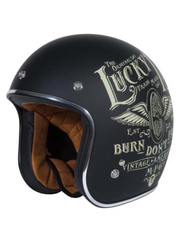 CASQUE JET ORIGINE PRIMO  FYING WHEEL ECE 22.06