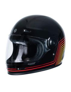 Acquista Casco Integrale Origine Vega Sunrise Nero/Rosso Ece 22.06 a prezzo scontato