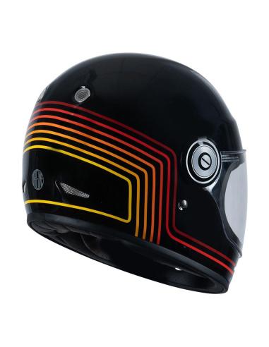 Comprar Casco Integral Origine Vega Sunrise Negro/Rojo Ece 22.06 a precio de oferta