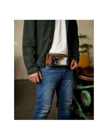 Acquista Custodia per Cellulare Marrone Trip Machine con Magneti a Prezzo Scontato