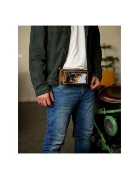 Comprar Funda Movil Marron Trip Machine Con Imanes a precio de oferta