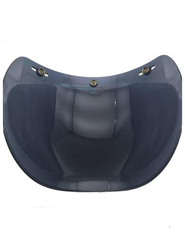Comprar Pantalla Burbuja Oscura Con 3 Corchetes Para Cascos Jet - Estilo Retro Y Resistencia Superior a precio de oferta