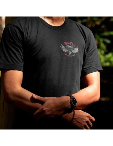 RIDE FREE V-TWIN BY MOTOR CLOTHING T-SHIRT BY MOTOR CLOTHING