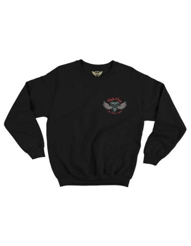 SWEAT NOIR RIDE FREE FOR EVER V-TWIN