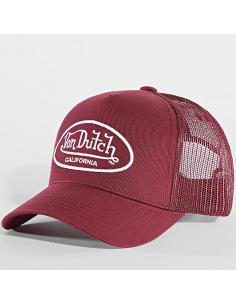GORRA VON DUTCH B11 COLOR BURDEOS - AJUSTABLE