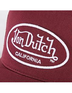 GORRA VON DUTCH B11 COLOR BURDEOS - AJUSTABLE 2