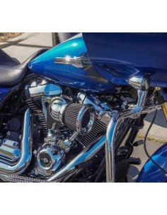 ARLEN NESS VELOCITY 90º CHROME AIR FILTER HARLEY M8 2