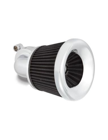 FILTRO DE AR ARLEN NESS VELOCITY 90º CROMADO HARLEY M8