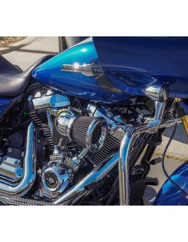 ARLEN NESS VELOCITY 90º CHROME AIR FILTER SPORTSTER 91-UP