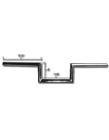 Z-BAR 4" CHROMED