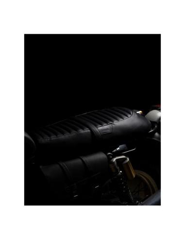 Comprar Asiento De Cuero Negro Touring Para Royal Enfield Interceptor 650 Y Gt650 De Trip Machine a precio de oferta