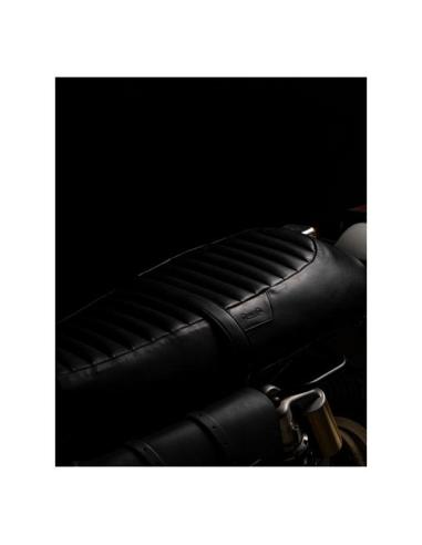 Comprar Asiento De Cuero Negro Touring Para Royal Enfield Interceptor 650 Y Gt650 De Trip Machine a precio de oferta