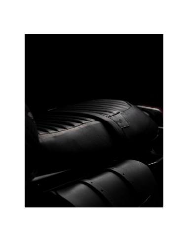 Comprar Asiento De Cuero Negro Touring Para Royal Enfield Interceptor 650 Y Gt650 De Trip Machine a precio de oferta