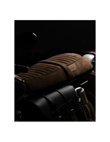 Comprar Asiento De Ante Tabaco Para Royal Enfield Interceptor 650 Y Gt650 - Trip Machine a precio de oferta