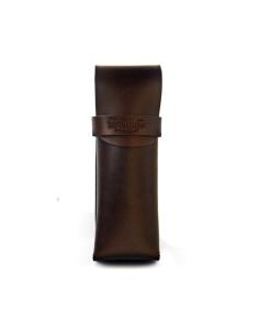 Comprar Funda De Piel Color Tabaco Para Gafas De Trip Machine a precio de oferta