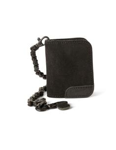 Comprar Cartera De Piel Negra Con Cadena Moto Wallet De Trip Machine a precio de oferta