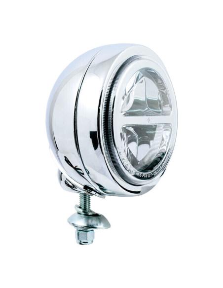 AUXILIARY HEADLIGHT HD STYLE LED CHROMED