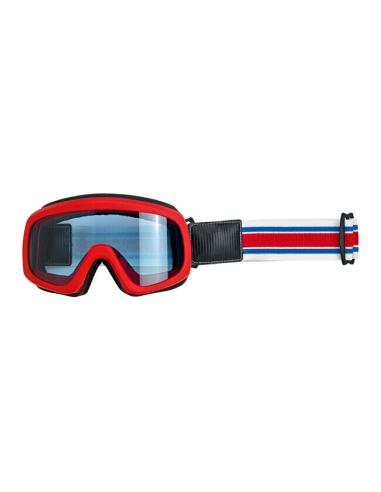 BILTWELL OVERLAND 2.0 RACER GOGGLE ROUGE ET BLEU