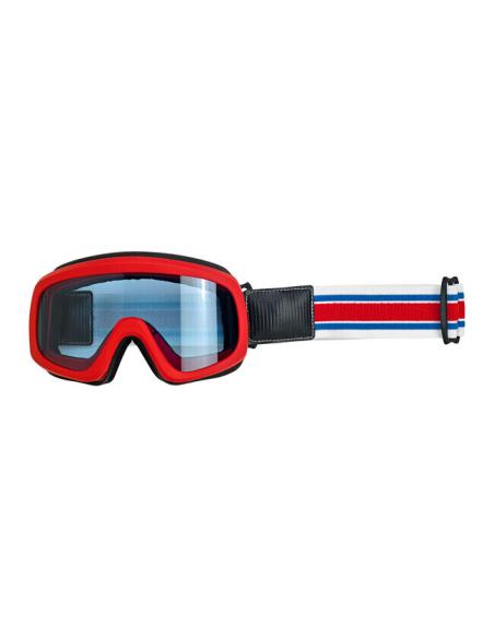 BILTWELL OVERLAND 2.0 RACER GOGGLE ROUGE ET BLEU