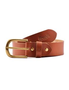 HIGH-QUALITY LEATHER CLASSIC VINTAGE TAN BELT BY TRIP MACHINE