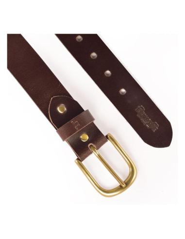 CEINTURE EN CUIR DE HAUTE QUALITÉ CLASSIC TABAC DE TRIP MACHINE