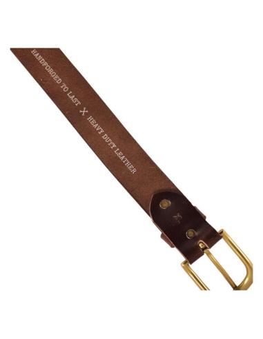 Comprar Cinturón De Cuero Tabaco De Alta Calidad Classic De Trip Machine a precio de oferta