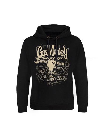 BLACK GAS MONKEY GARAGE WRENCH HOODIE