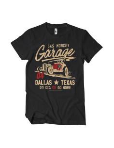 Acquista la T-shirt Go Big Or Go Home di Gas Monkey Garage a prezzo scontato