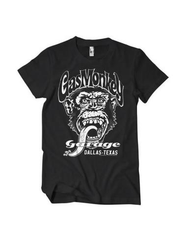 T-SHIRT EN COTON DALLAS TEXAS GAS MONKEY GARAGE