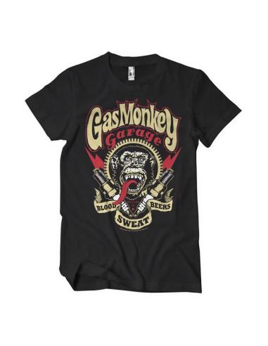 Comprar Camiseta Spark Plug De Gas Monkey Garage a precio de oferta