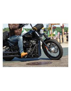 Black Precision Spoiler For Softail 2018 Onwards 2