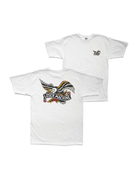 Acquista T-shirt Loser Machine Glory Bound Bianca in offerta
