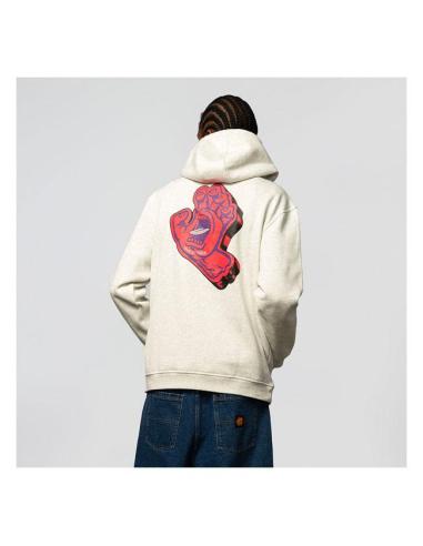 Acquista Felpa con Cappuccio Screaming Foam Hand di Santa Cruz a prezzo scontato