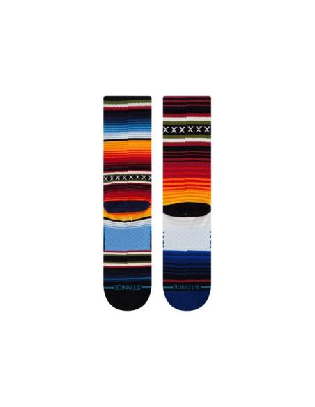 STANCE CURREN ST CREW RED SOCKS