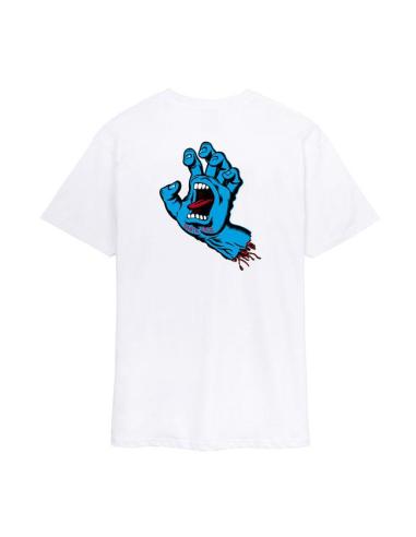 Comprar Camiseta Screaming Hand Blanca De Santa Cruz a precio de oferta