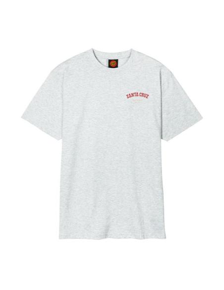 CAMISETA SCREAMING FOAM HAND ATHLETIC HEATHER DA SANTA CRUZ