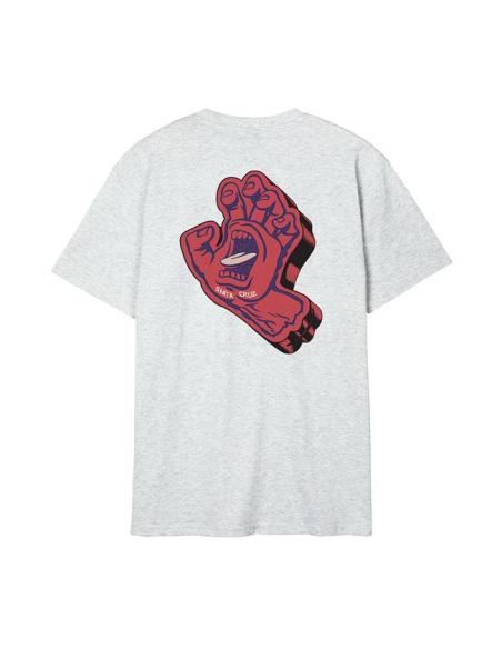 Comprar Camiseta Screaming Foam Hand Athletic Heather De Santa Cruz a precio de oferta