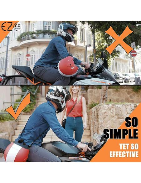 MICRO-RATCHET BUCKLE HELMET STRAP EZ-GO ADJUSTABLE HANDS-FREE