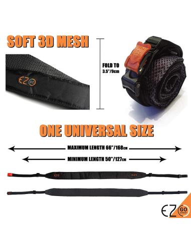 Comprar Correa Porta Cascos Con Cierre Micrométrico Ez-Go Ajustable Manos Libres a precio de oferta