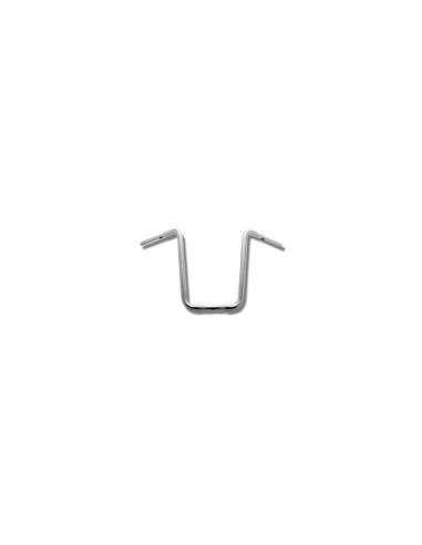 GUIDON APE HANGER CHROMÉ 17" NON DIMPLE AVEC 3 TROUS 1 1/4" POUR THROTTLE BY WIRE