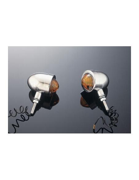 Petits Clignotants Chromés (2Pc) | Prix Promo