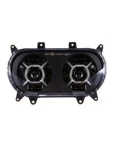 LENTILLE DE PHARE MCS LED HD ROAD GLIDE DOUBLE