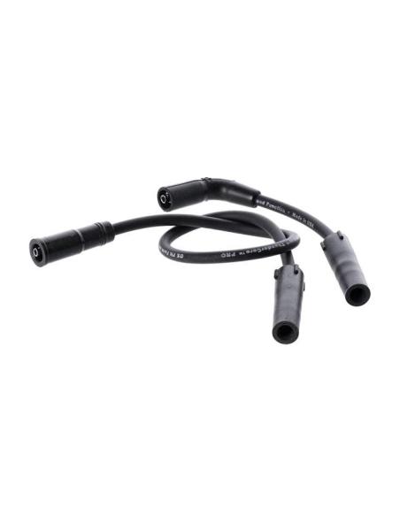 Acquista Set Di Cavi Candele Thundercore Pro - Neri - Misura Originale Per Sportster 2007 In Poi a prezzo scontato